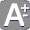 Click to toggle text size.